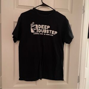 black dubstep t-shirt edm festival